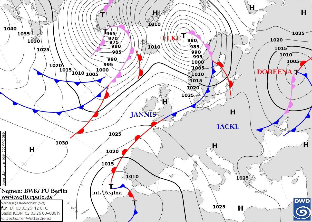 Циклон Doreena змінить погоду в Україні: де сьогодні чекати опадів
